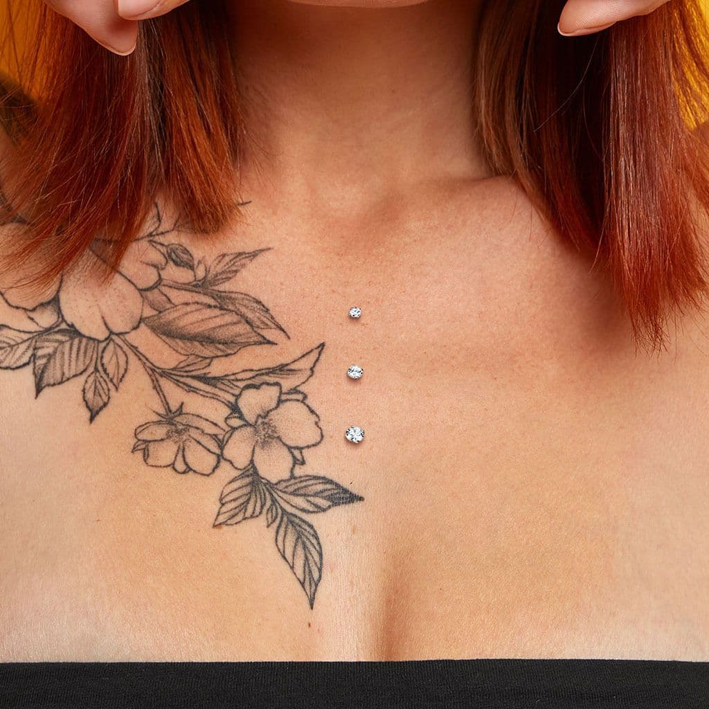 Kompletní microdermal piercing 1,6 mm (3 mm) - MD038C-03 - náhled 3