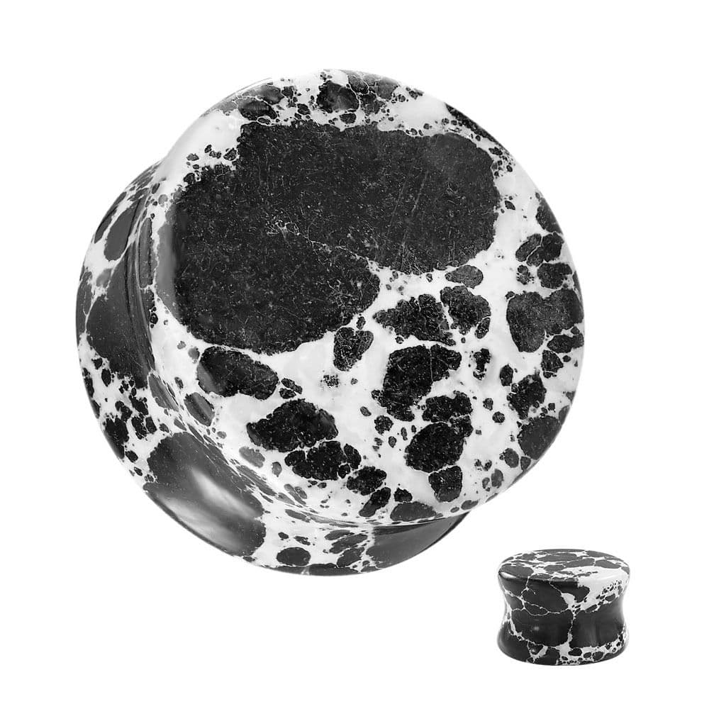 Mramorovaný plug do ucha (14 mm) - PL01279-14 - náhled 2