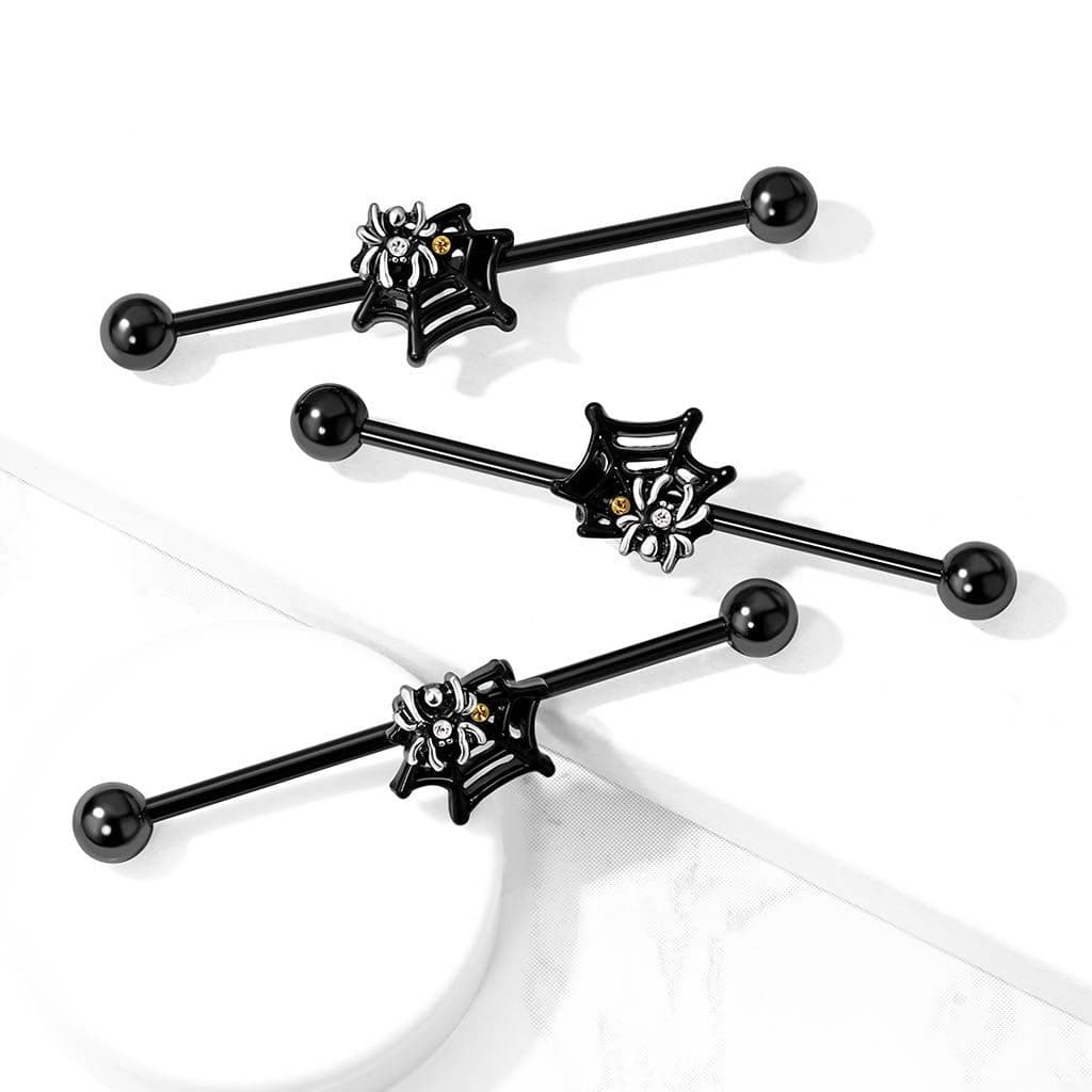Industrial piercing - pavouk - náhled 2