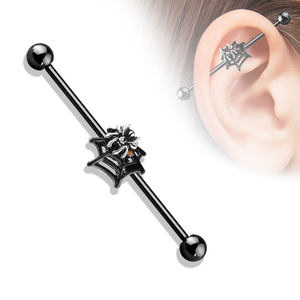 Industrial piercing - pavouk - náhled 1