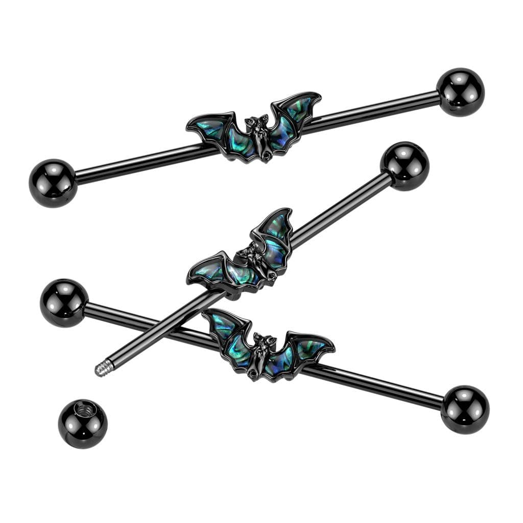 Industrial piercing - netopýr - náhled 2