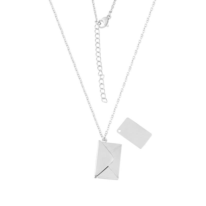 S4U Ocelový náhrdelník obálka - OPD0337-ST - náhled 2