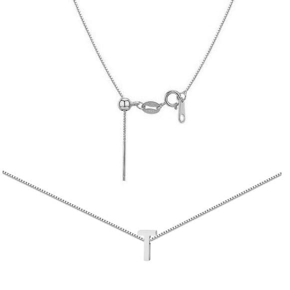 MARRE Ocelový náhrdelník PÍSMENO T - OPD0338-T - náhled 1