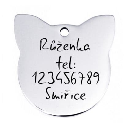 S4U Ocelová kočičí známka - PZ038 - náhled 2