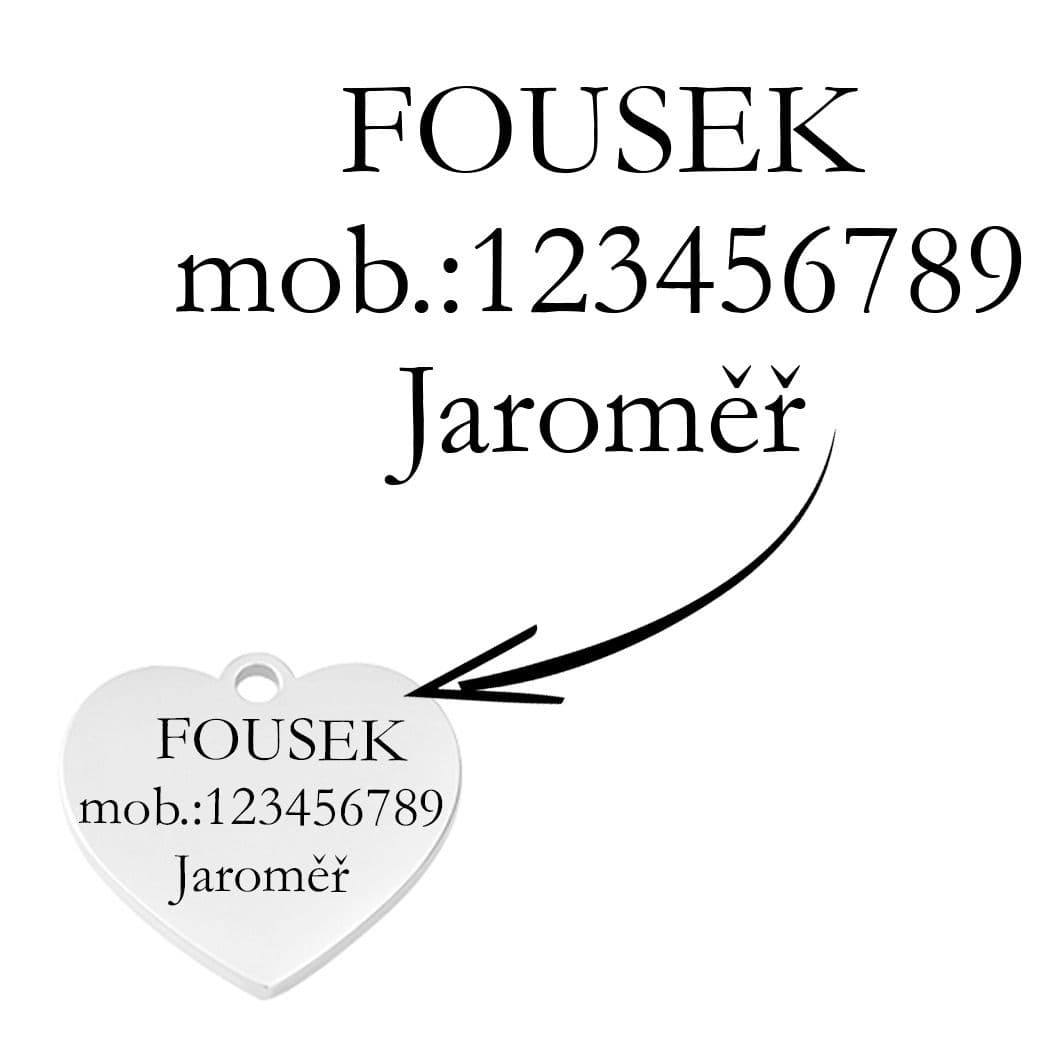S4U Ocelová známka srdce - PZ041 - náhled 4