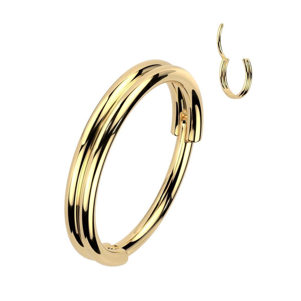Segment kruh - cartilage / tragus / septum piercing (10 mm) - K1046-10