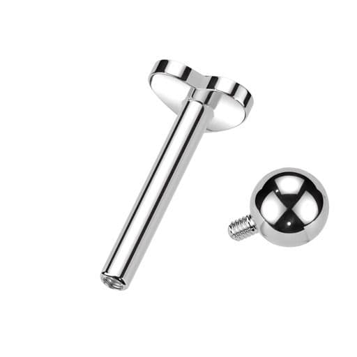 Cartilage piercing TITAN srdíčko (1,2 x 6 mm) - TIT1305-1206 - náhled 2