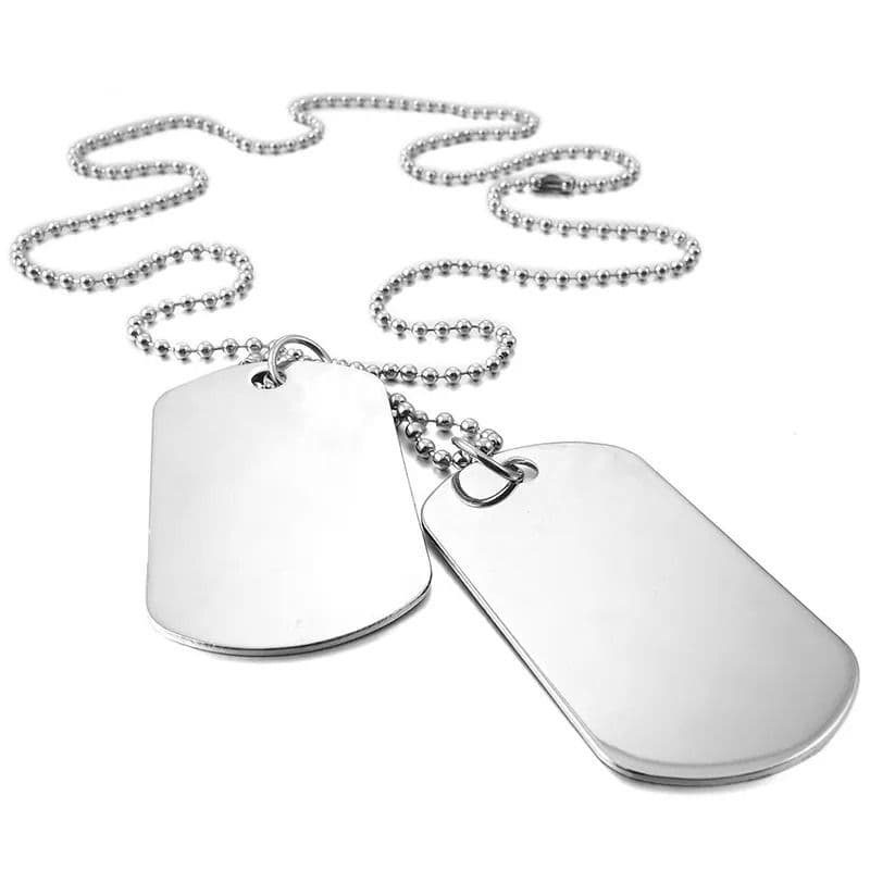 S4U Vojenské známky - dog tag + kuličkový řetízek - OPD600 - náhled 1