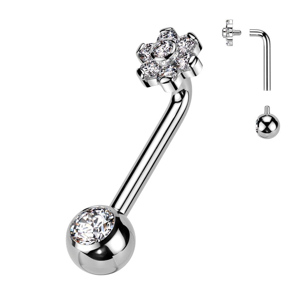 Christina piercing TITAN, kytička - KT007-C - náhled 1