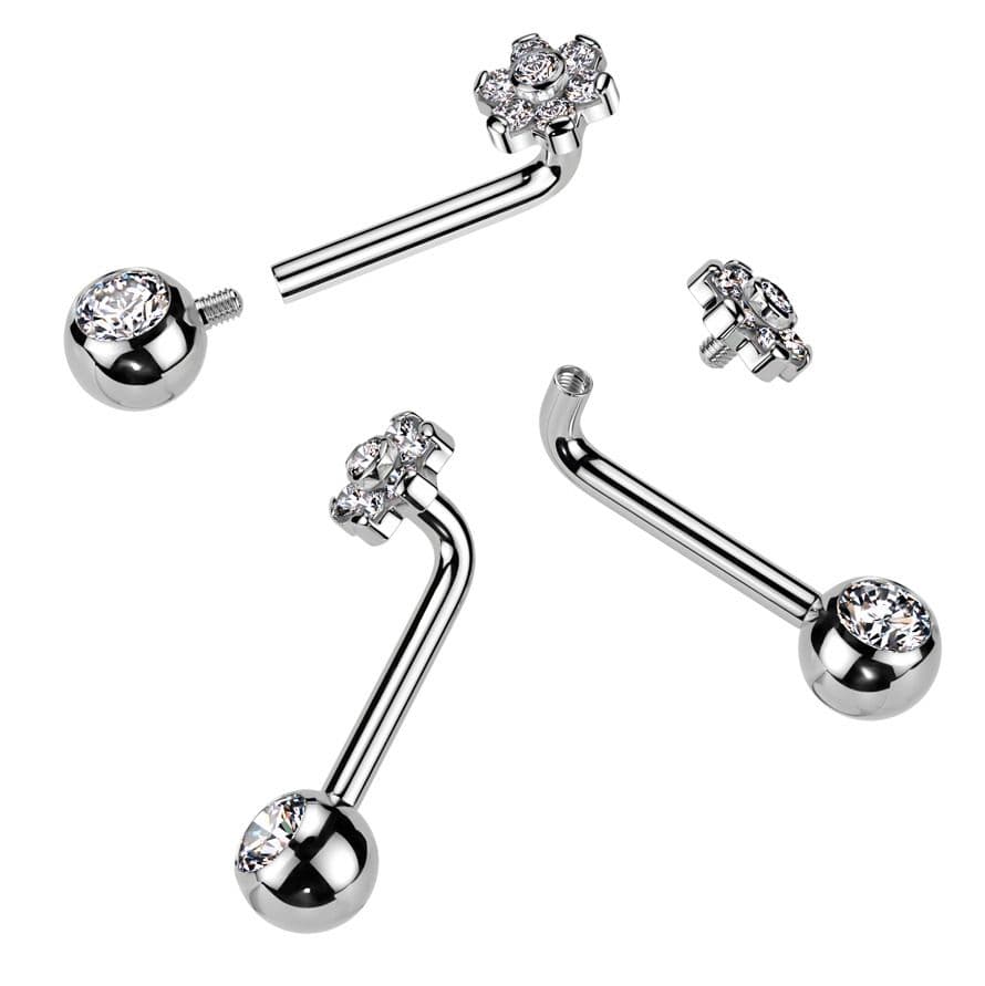 Christina piercing TITAN, kytička - KT007-C - náhled 2