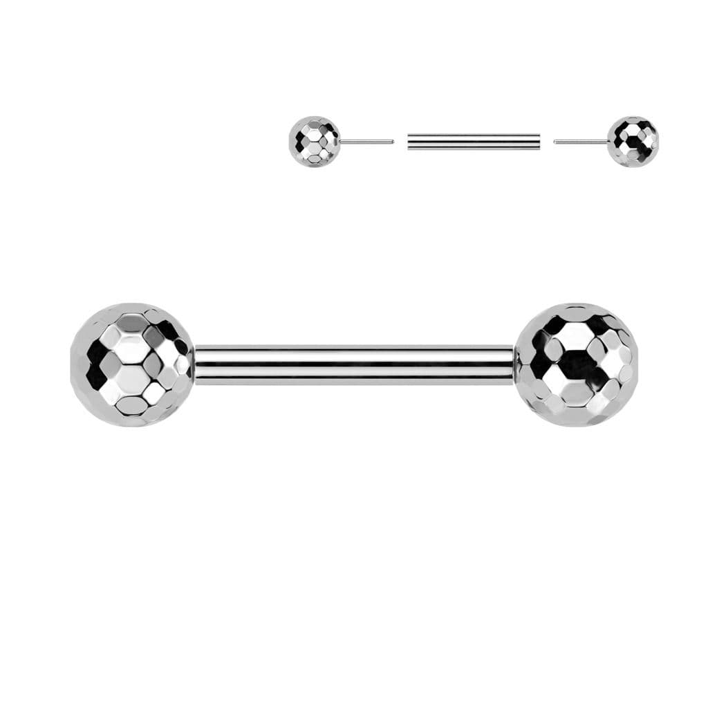 Piercing do jazyka titan PUSH IN, 1,6 x 16 mm - TIT1316-16165
