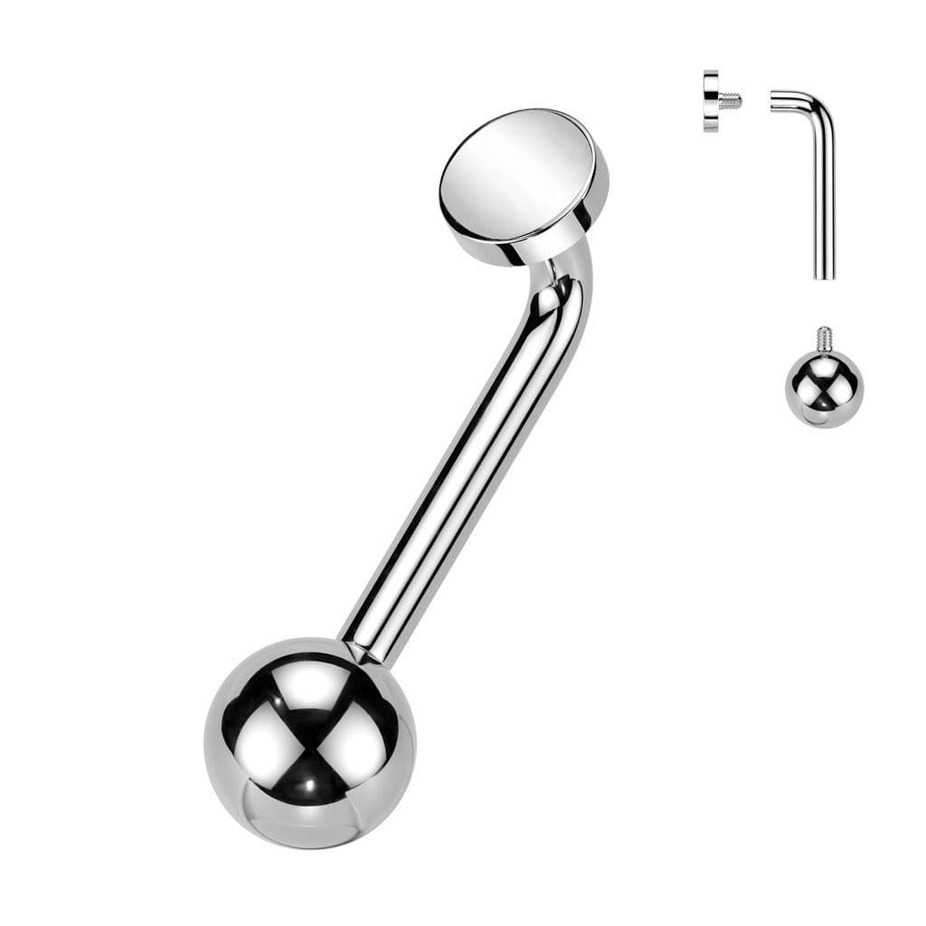Christina piercing TITAN (1,6 x 10 mm) - KT009-C - náhled 1
