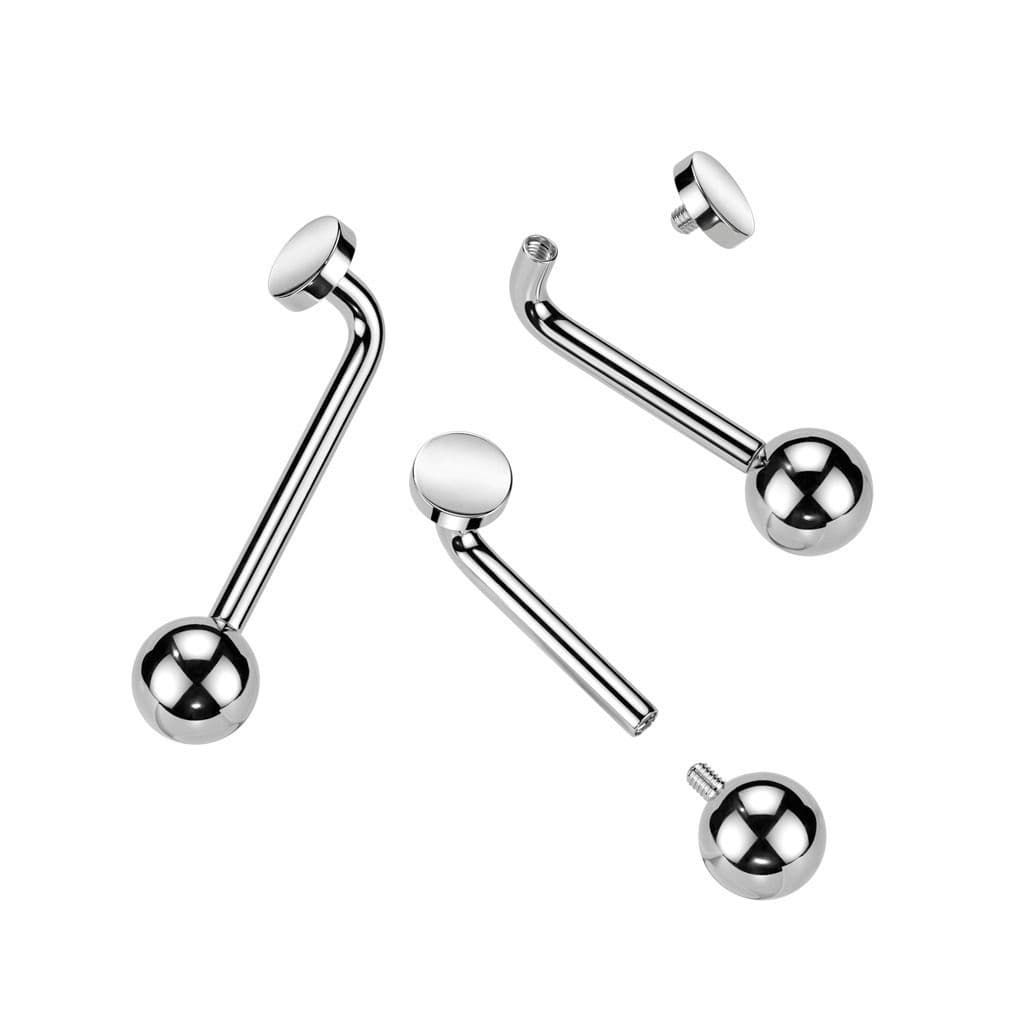 Christina piercing TITAN (1,6 x 10 mm) - KT009-C - náhled 2