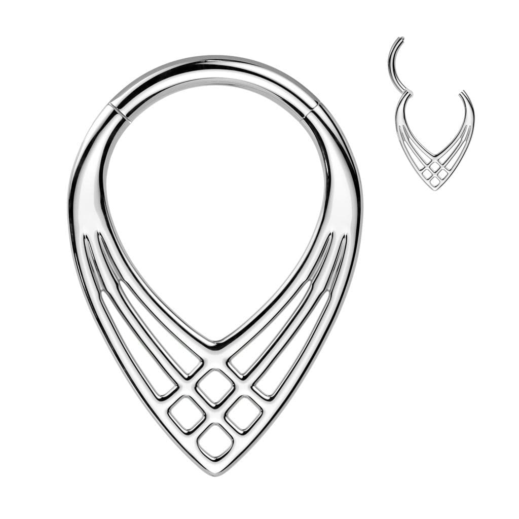 Piercing septum / helix / cartilage TITAN (1,2 x 10 mm) - TIT1329-1210 - náhled 1