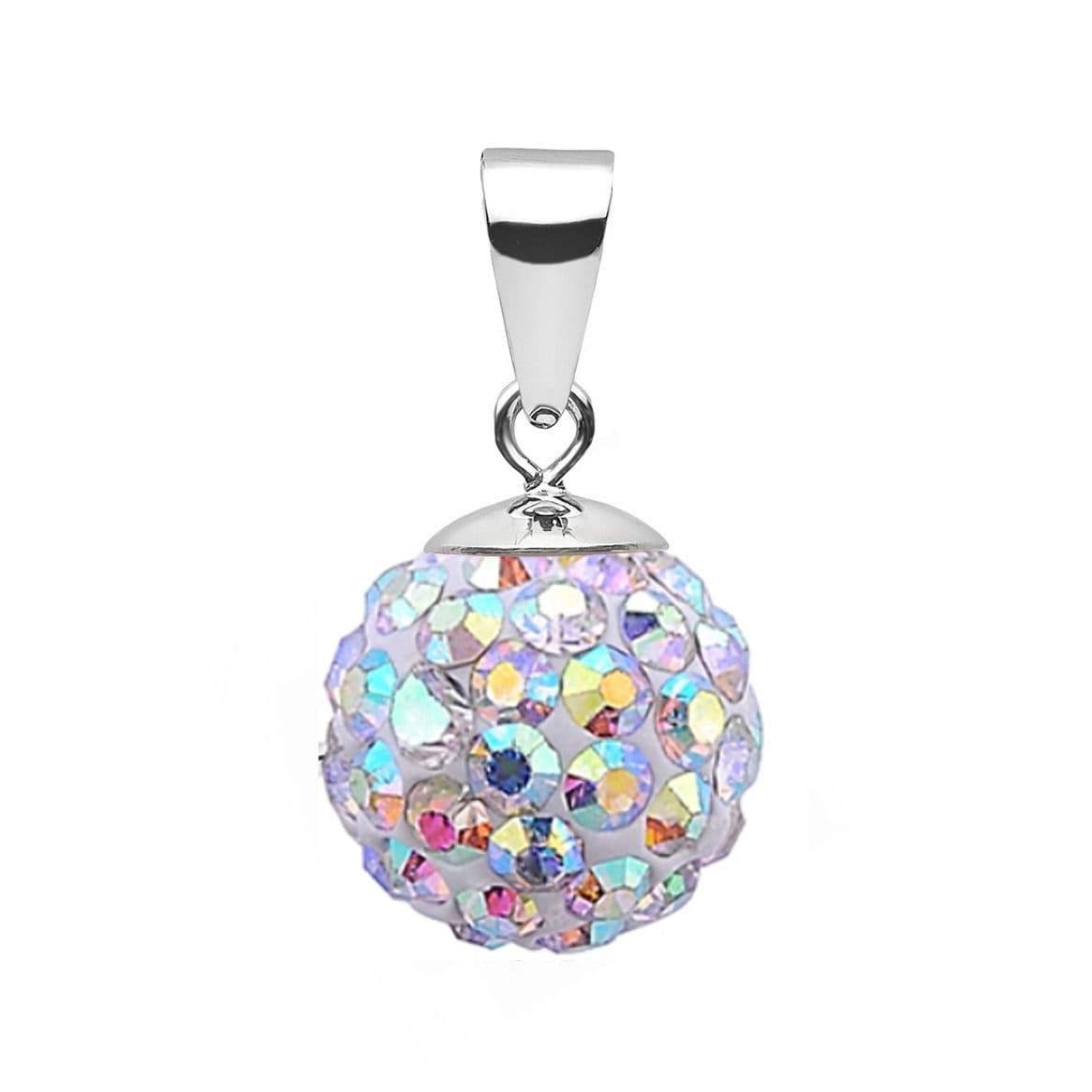 NUBIS Stříbrný přívěsek s krystaly Crystals from Swarovski AB - NBS002-AB