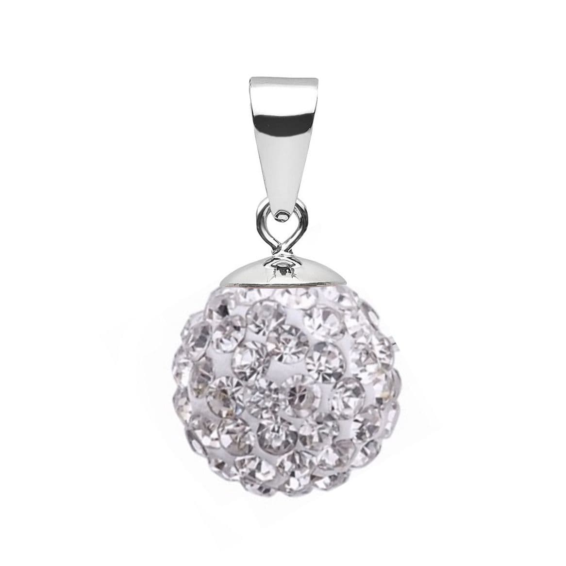 NUBIS Stříbrný přívěsek s krystaly Crystals from Swarovski Crystal - NBS002-CR