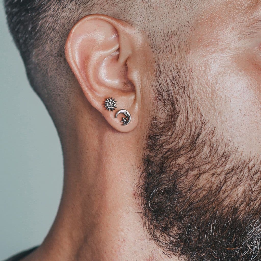 Cartilage piercing do ucha - měsíc - CP1037 - náhled 4