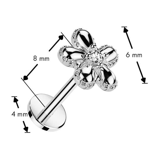 MARRE Piercing do brady - PUSH IN labreta - LB1120 - náhled 3