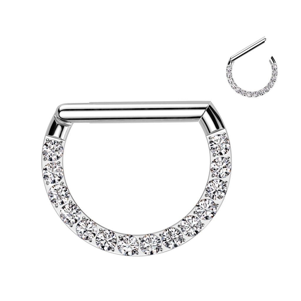 Piercing segment půlkruh TITAN (1,2 x
