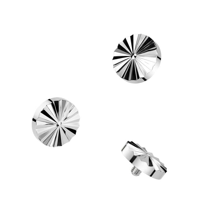S4U Náhradní ozdoba k dermálu / labretě TITAN, závit 1,2 mm - TIT1344-12 - náhled 2