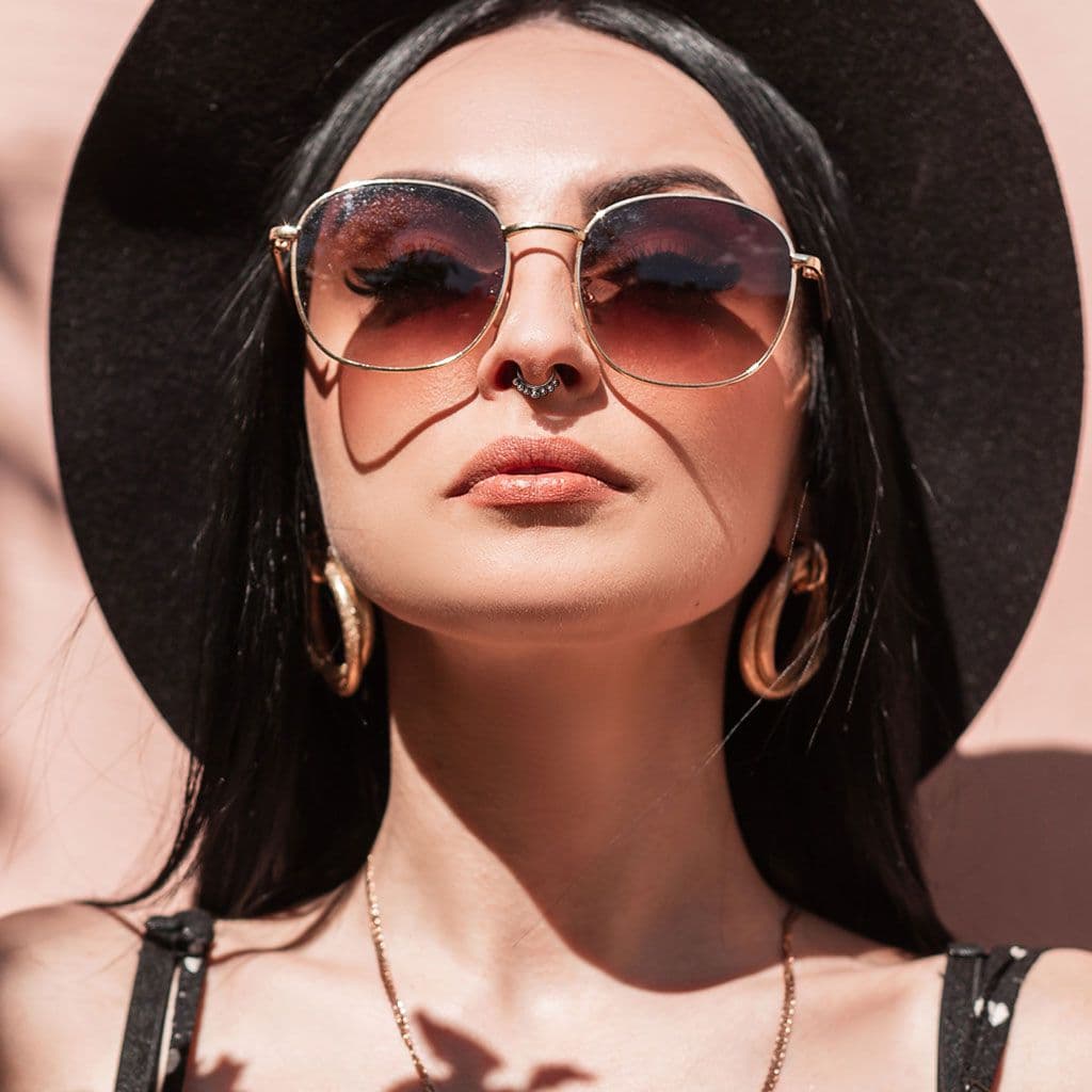 Piercing segment kruh TITAN, 1,2 x 8 mm - náhled 2