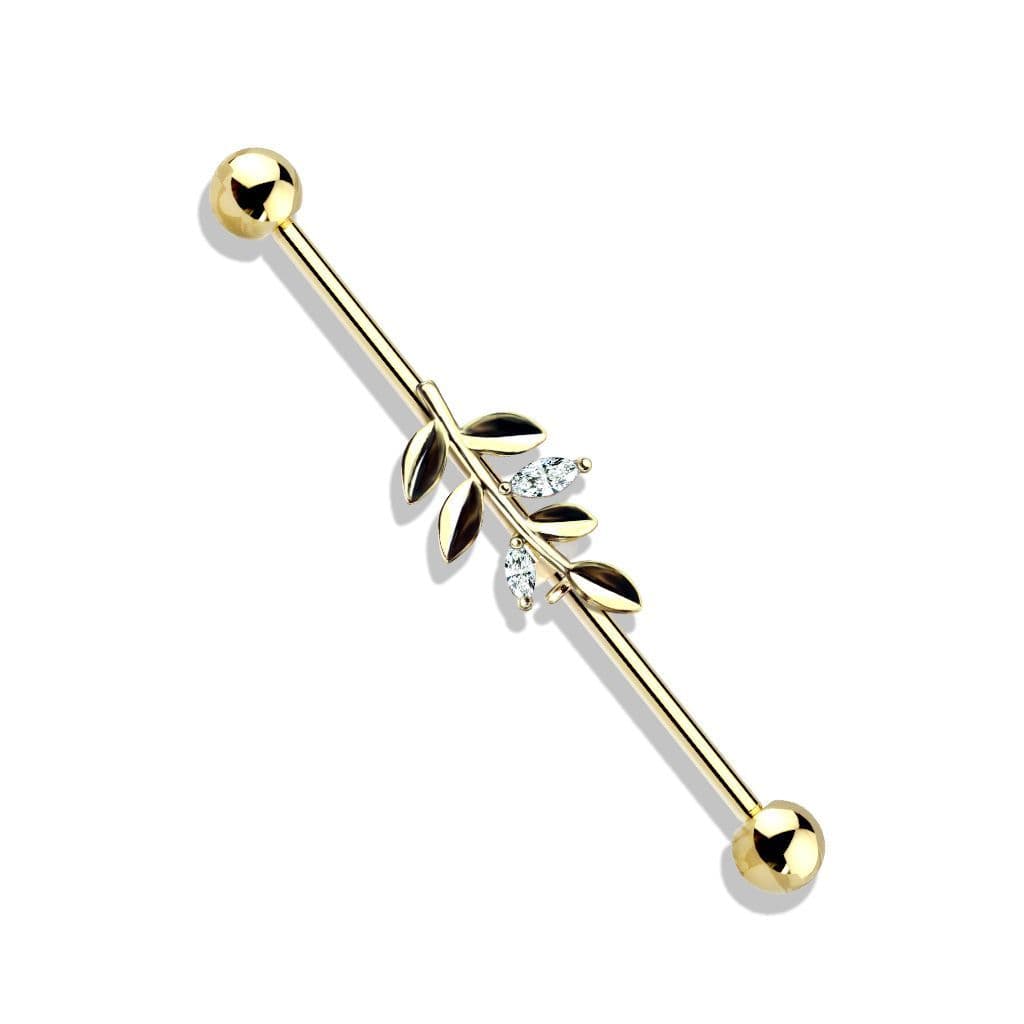 Industrial piercing - list (stříbrný) - náhled 5
