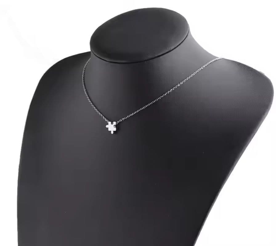 S4U Ocelový náhrdelník - puzzle - OPD0246-ST - náhled 5