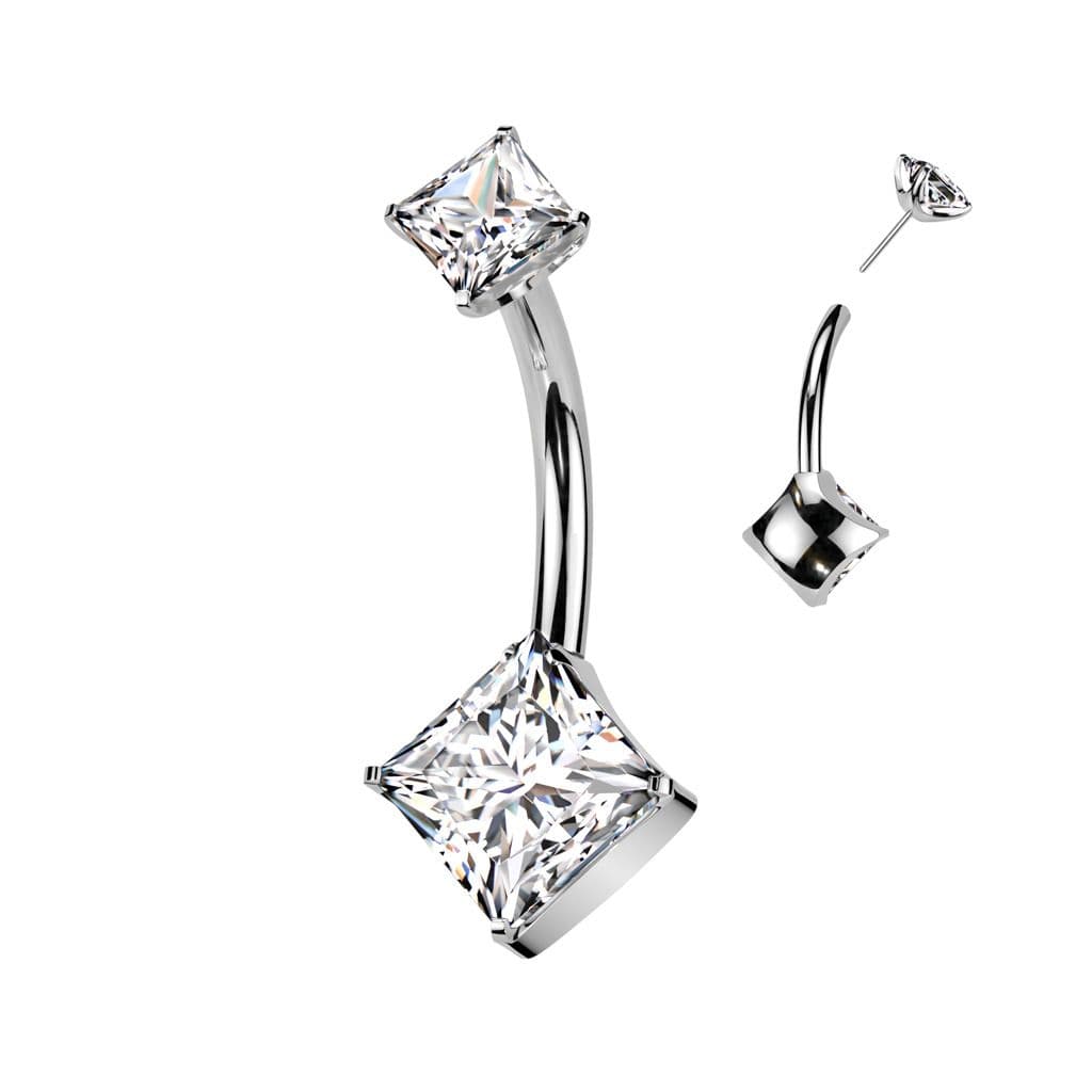 PUSH IN piercing do pupíku TITAN - TIT1354-C - náhled 1