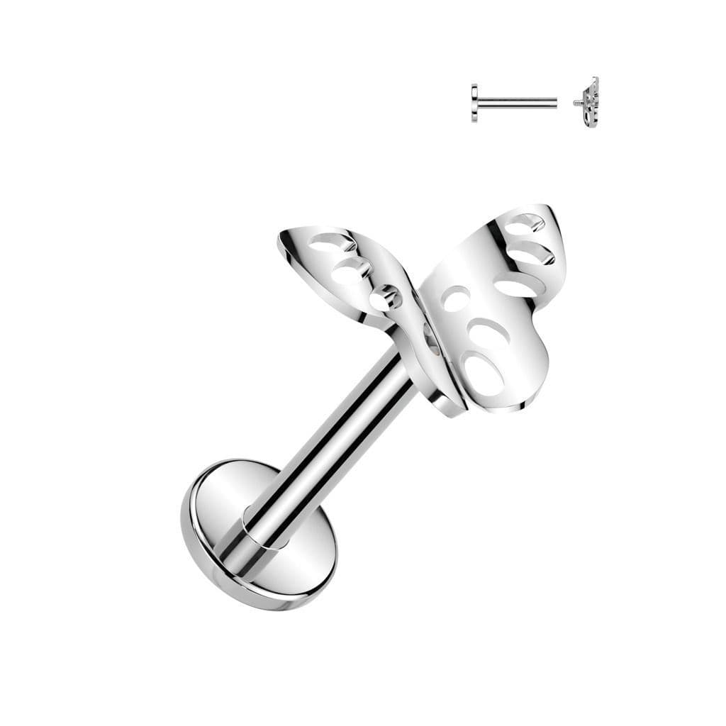Piercing do brady motýl, 1,2 x 6 mm - náhled 1