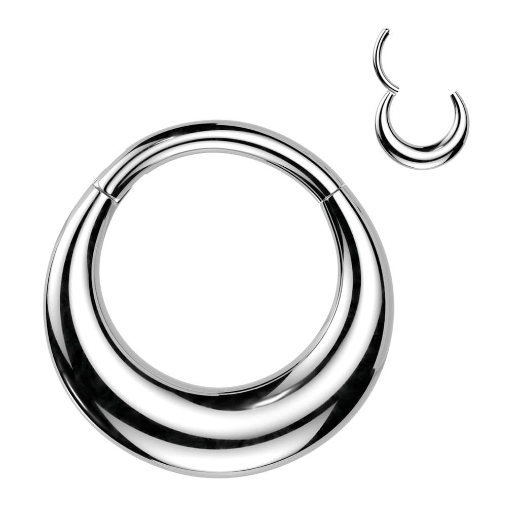 Segment kruh - helix / cartilage / tragus piercing (1,2 x 10 mm) - NS0064ST-1210 - náhled 1