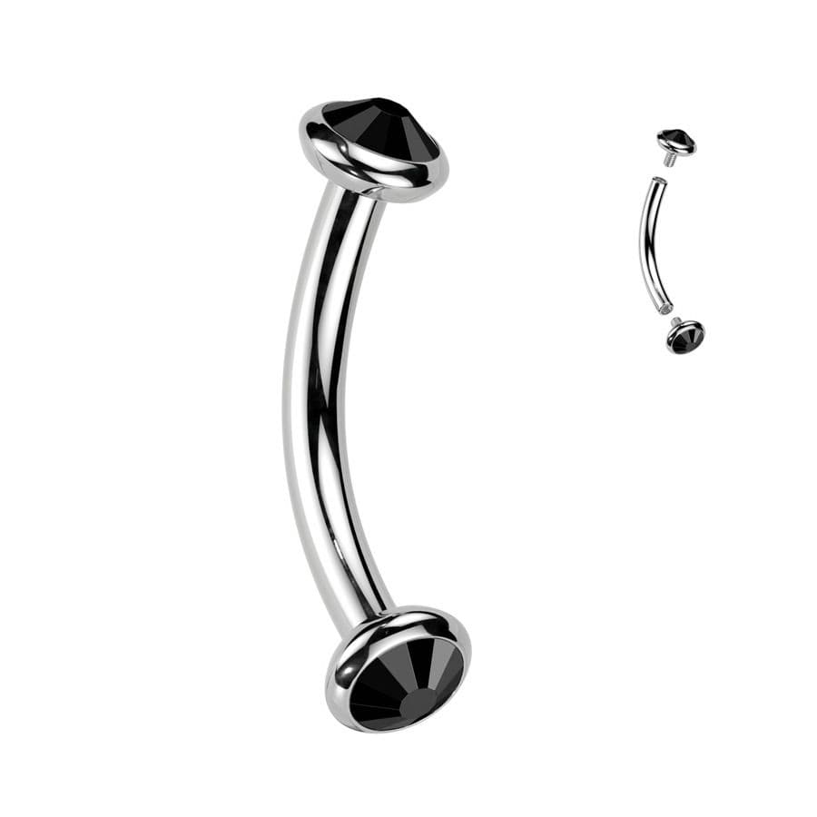 S4U Piercing do obočí TITAN (duhová) - TIT1381-AB - náhled 5
