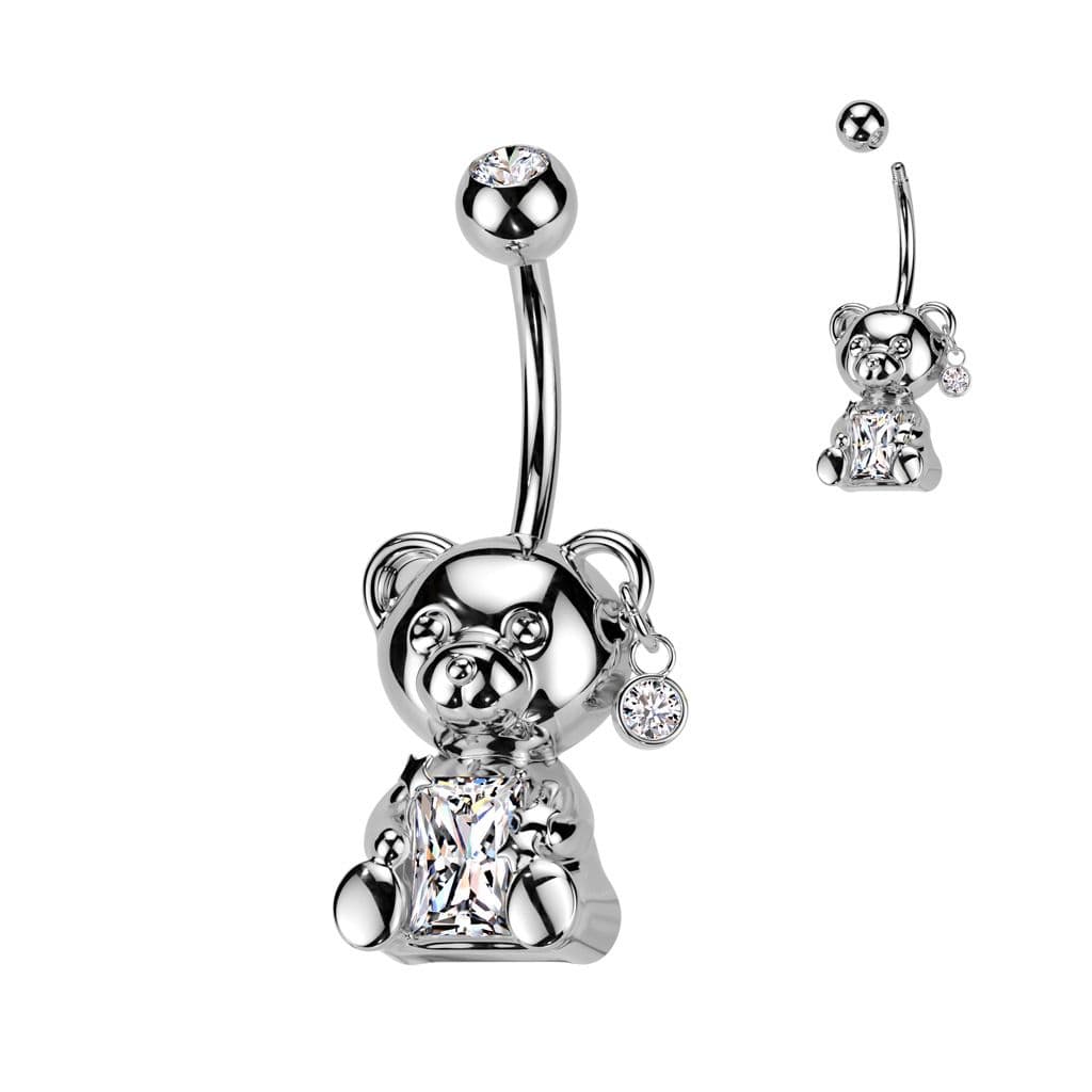 Piercing do pupíku medvídek - WP0073 - náhled 1