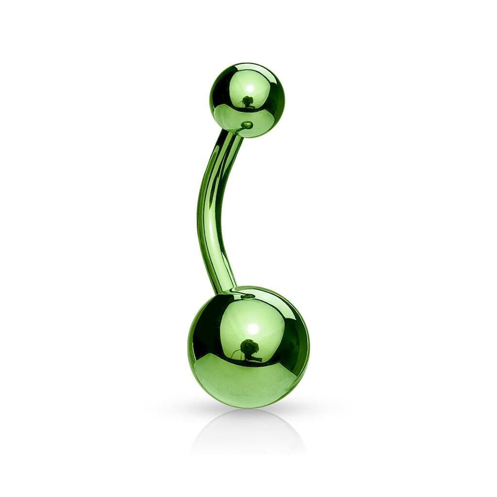 Piercing do pupíku - banánek (duhová, 1,6 x 10 mm) - náhled 5