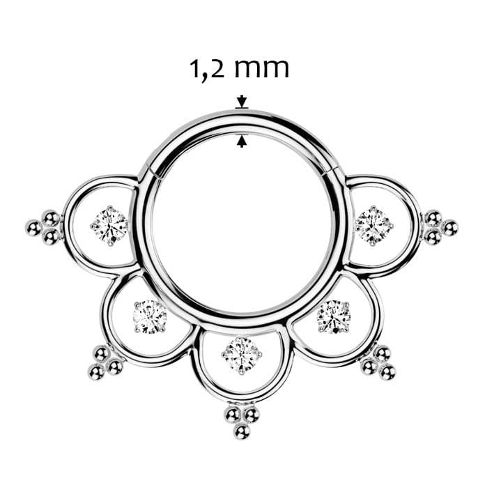 Piercing segment TITAN (1,2 x 10 mm) - TIT1440-1210 - náhled 3