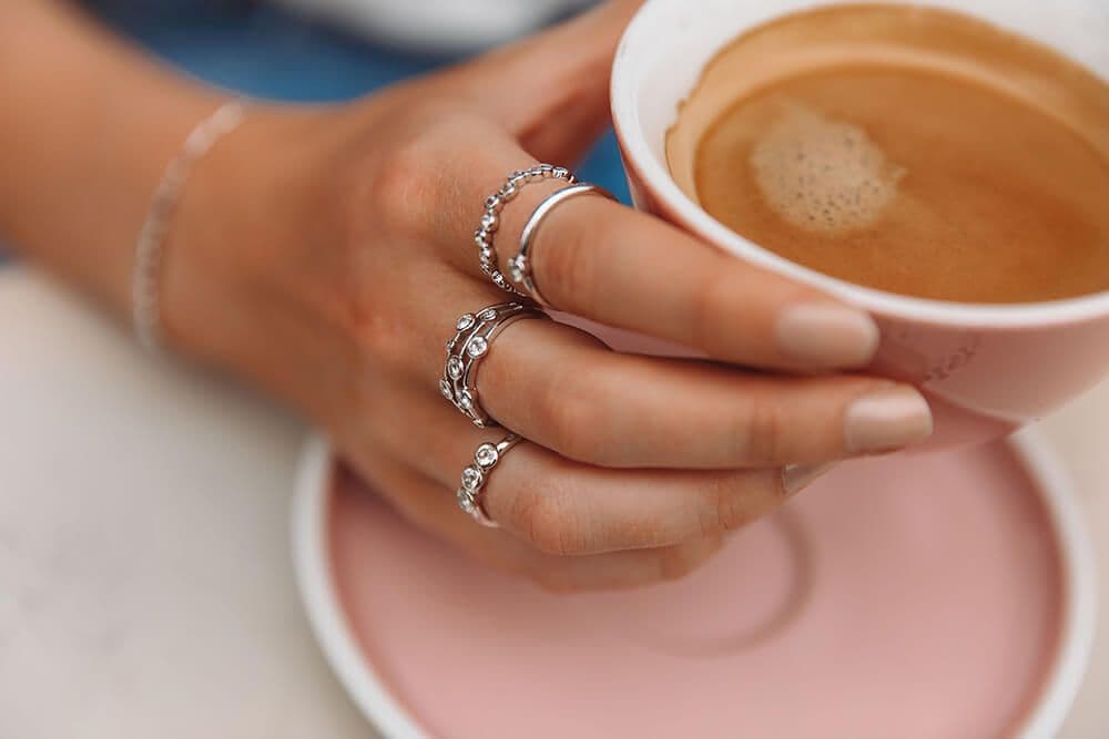 Stříbrný prsten Hot Diamonds Willow DR207 K vel. 50 - náhled 5