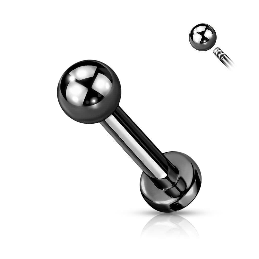 Duhový piercing do brady TITAN (1,2 x 6 mm) - náhled 3