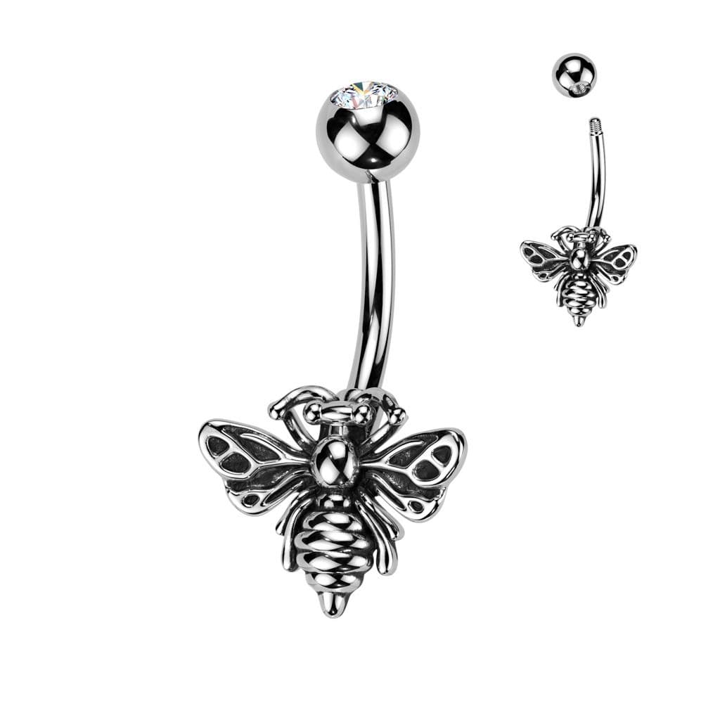 Piercing do pupíku včelka - WP0099-C - náhled 1