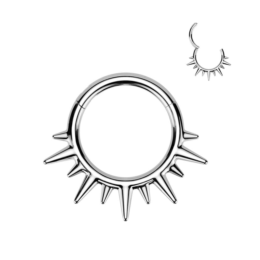 MARRE Ocelový kruh - helix / cartilage / septum piercing - SG125-ST - náhled 1