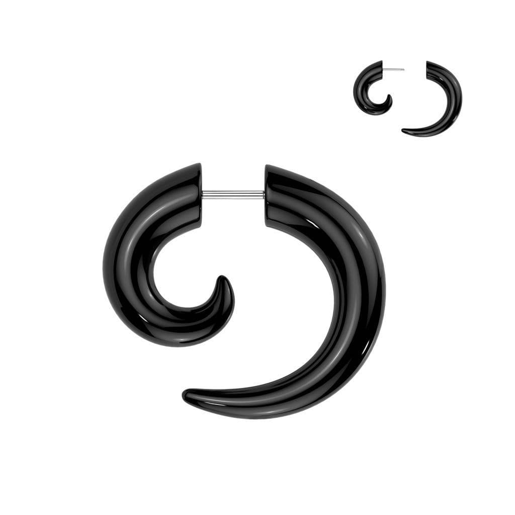 Piercing falešný roztahovák (zelený) - náhled 3