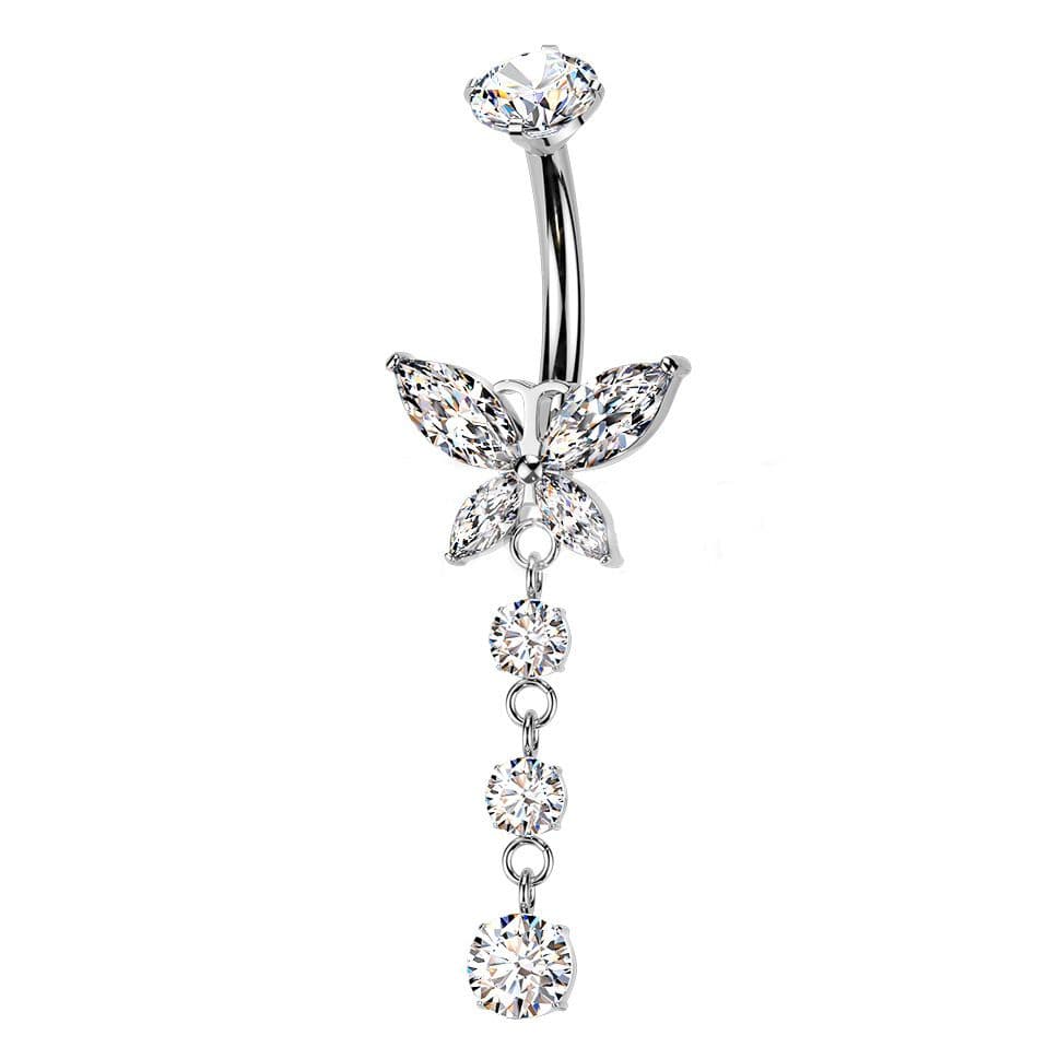 MARRE Piercing do pupíku motýlek - TITAN - TIT1595
