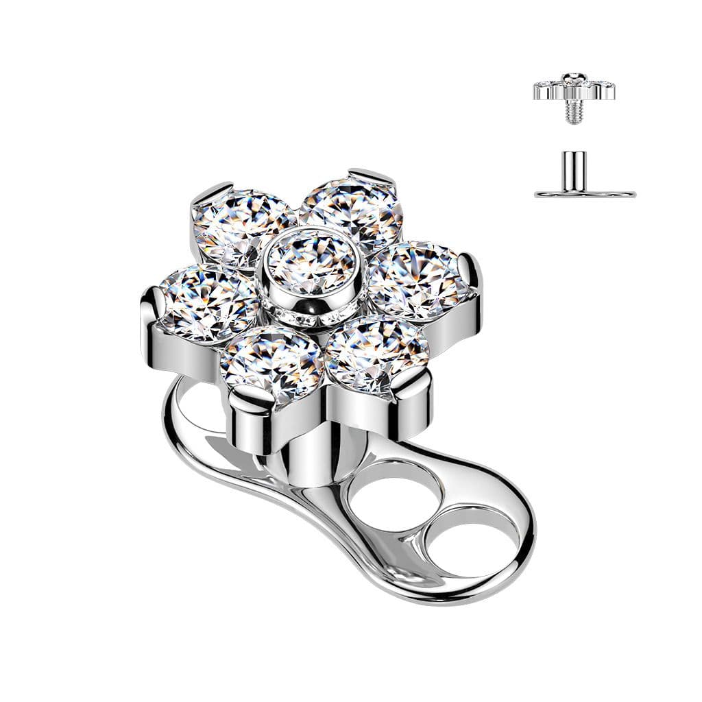 MARRE Kompletní microdermal piercing TITAN - MD052