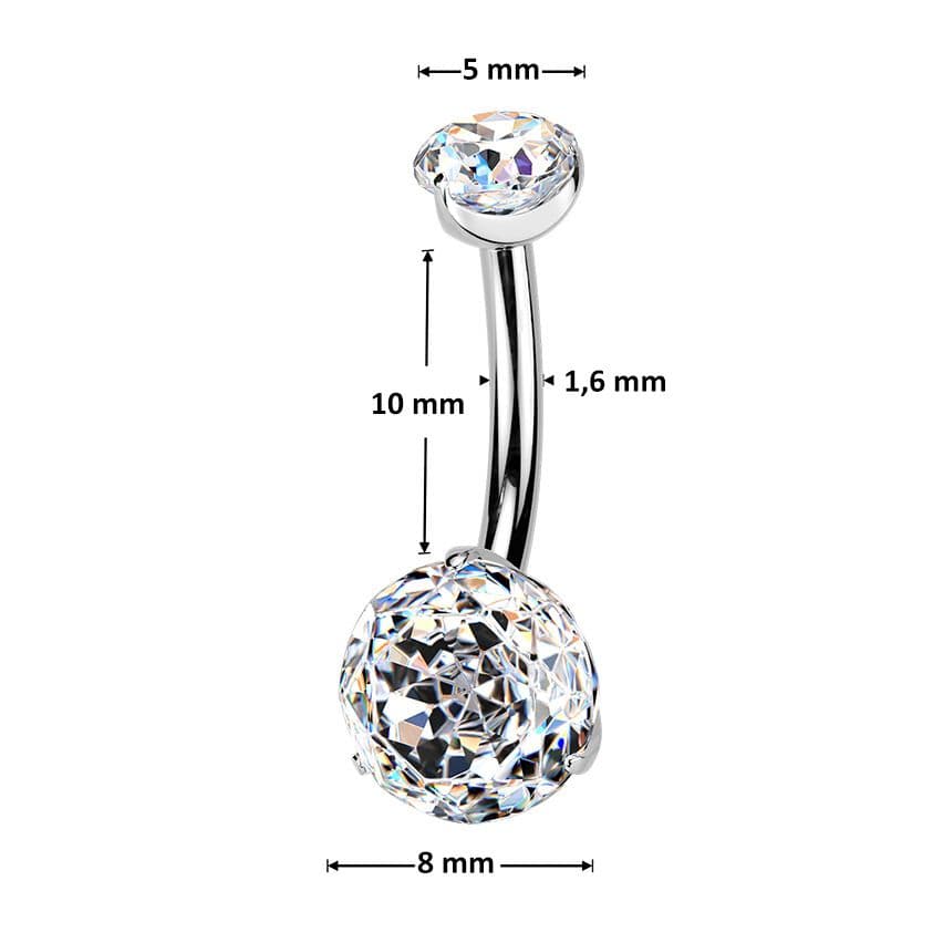 MARRE Piercing do pupíku - TITAN - TIT1591 - náhled 4