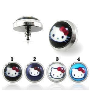Náhradní díl k mikrodermálu Hello Kitty světle modrý - náhled 1