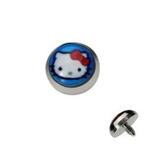 Náhradní díl k mikrodermálu Hello Kitty světle modrý - náhled 3