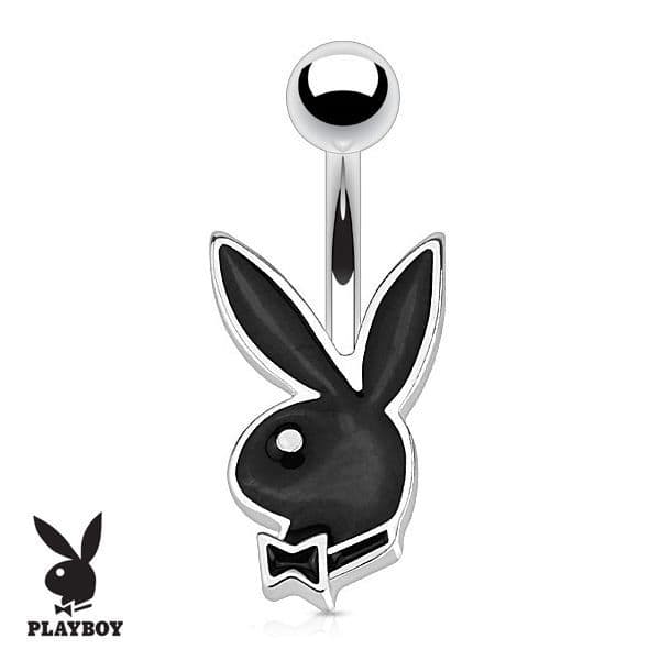 Piercing do pupíku zajíček Playboy (tyrkysová) - náhled 5