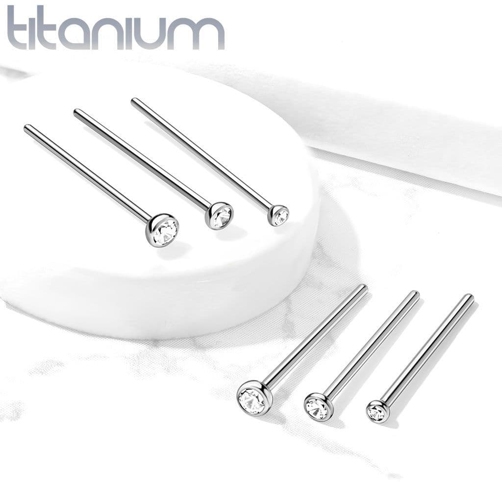 Variabilní piercing do nosu TITAN (2 mm) - TIT1057-020 - náhled 3