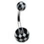 Piercing do pupíku - banánek (fialová) - BA01012-A - náhled 5
