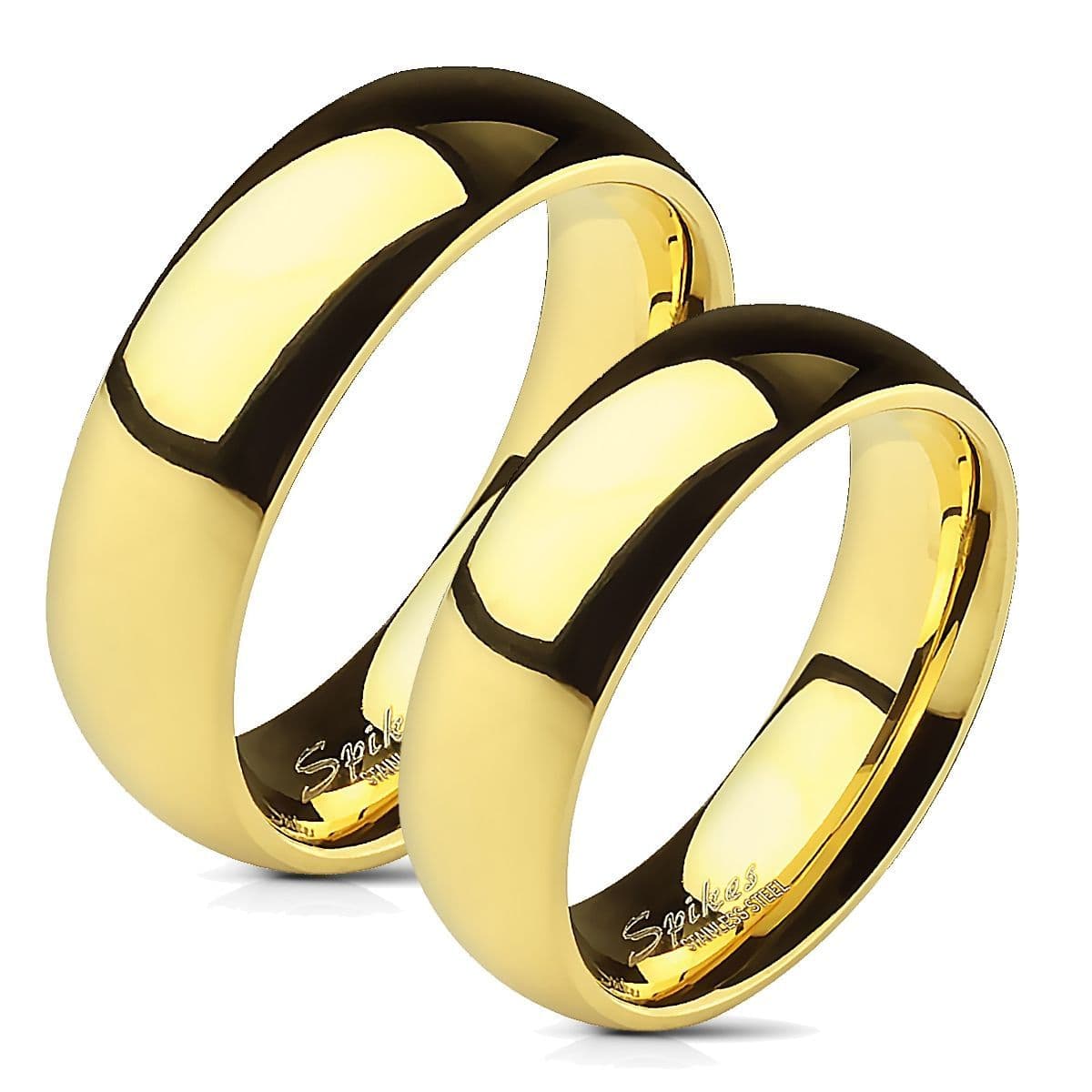 OPR1495 Snubní prsteny chirurgická ocel š. 6 mm - pár - OPR1495-6 - náhled 1