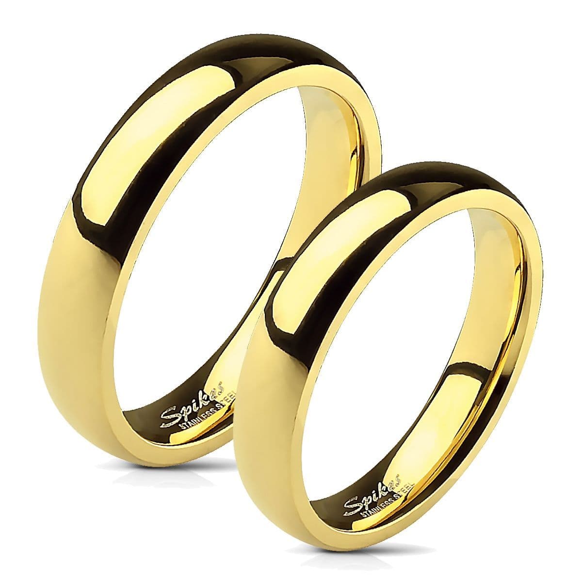 OPR1495 Snubní prsteny chirurgická ocel š. 4 mm - pár - OPR1495-4 - náhled 1