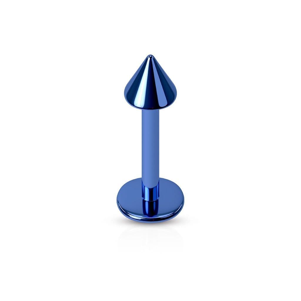 Piercing do brady - kónus (duhová, 3 x 3 mm, 1,2 x 8 mm) - LB1055W-1208 - náhled 3
